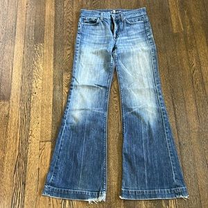 Vintage denim seven for all mankind jeans